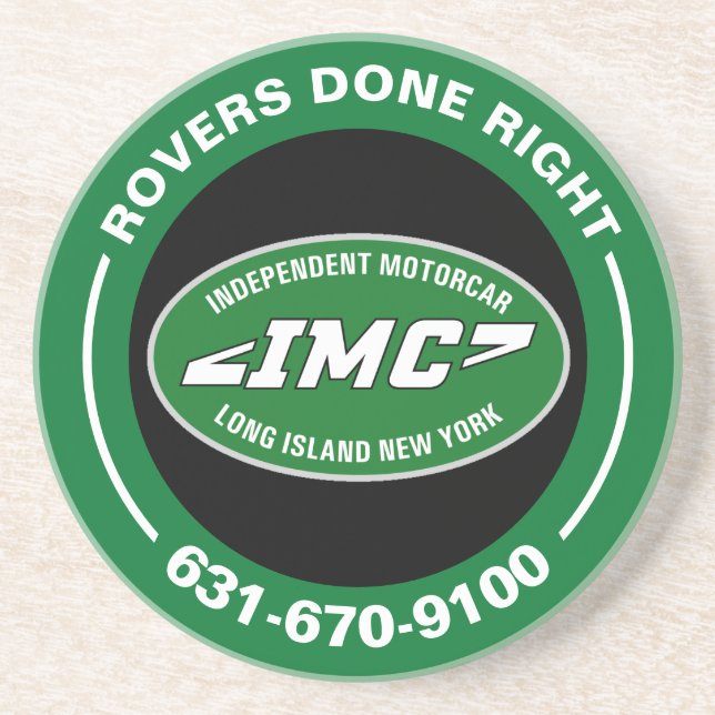 INDEPENDENT MOTORCAR Sandstone Coaster (Front)