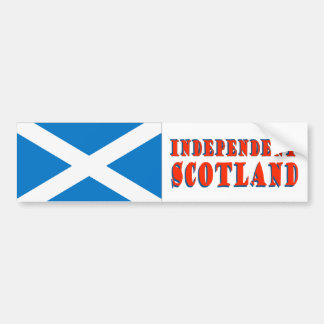 Independent Scotland Bumper Sticker