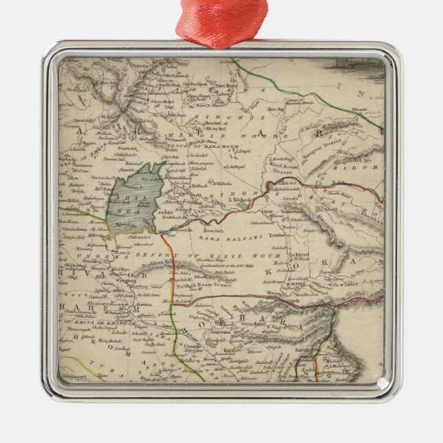 Independent Tartary Metal Tree Decoration (Front)