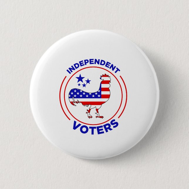 Independent Voters Button (Front)