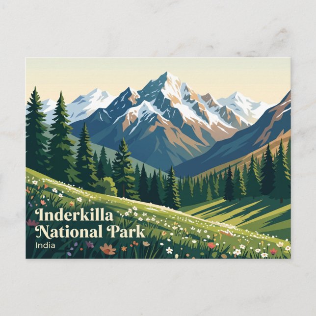 Inderkilla National Park India Postcard (Front)