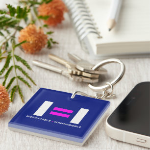 Indetectable es igual a Intransmisible VIH Key Ring