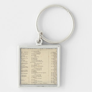 Index Atlas of the World Key Ring
