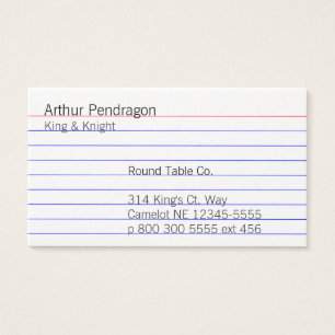 Index Card