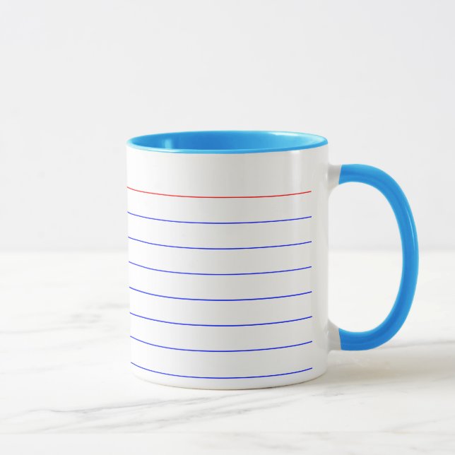 Index Card Mug (Right)