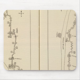 Index map Putnam County Dutchess County New York Mouse Pad