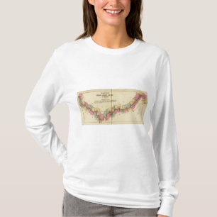 Index map to Atlas of the Upper Ohio River T-Shirt