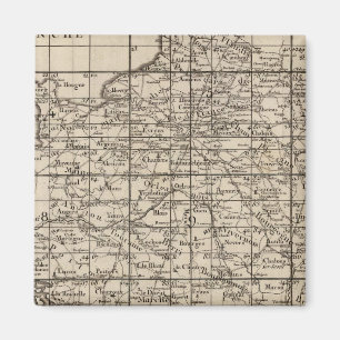 Index of France Magnet