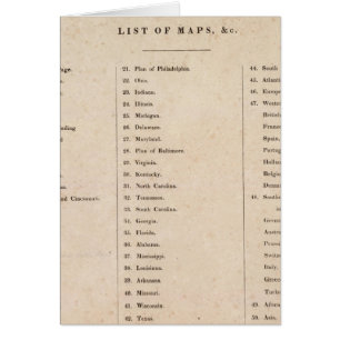 Index of General Atlas of the World