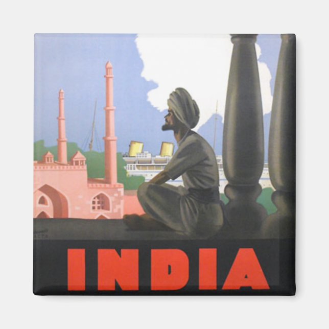 India-1927 Magnet (Front)