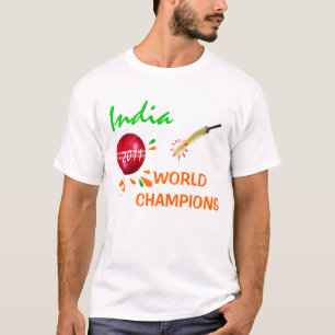 India 2011 ICC Cricket World Cup Champions T-Shirt