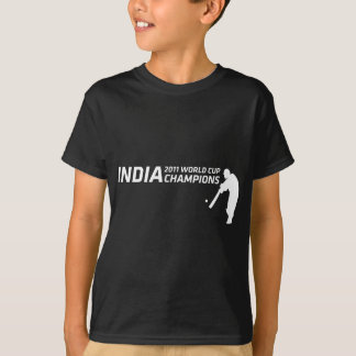 India 2011 World Cup Champions (batsman design in T-Shirt