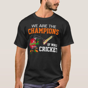 India 2011Champs of  ICC World Cup Cricket T Shirt