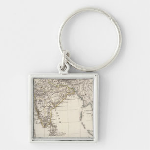 India 3 key ring