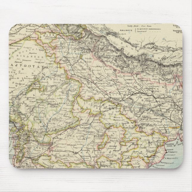 India 5 mouse pad (Front)