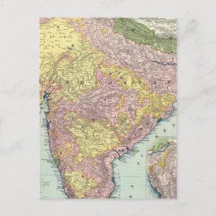 India 7 postcard
