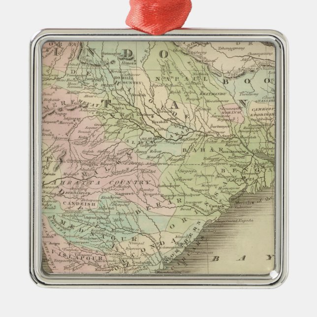 India 9 metal tree decoration (Front)