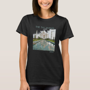 India Agra Taj Mahal Mausoleum Travel Tourist   T-Shirt