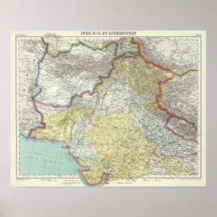 India and Afganistan Poster