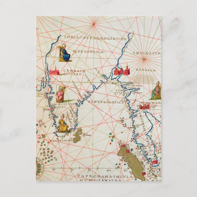 India and Malaysia Postcard (Front)