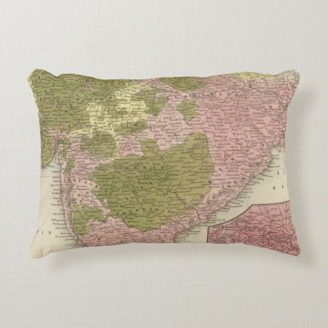 India and Sri Lanka Decorative Cushion (Front)