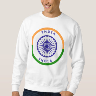 India Ashoka Chakra Circle Shape Sweatshirt