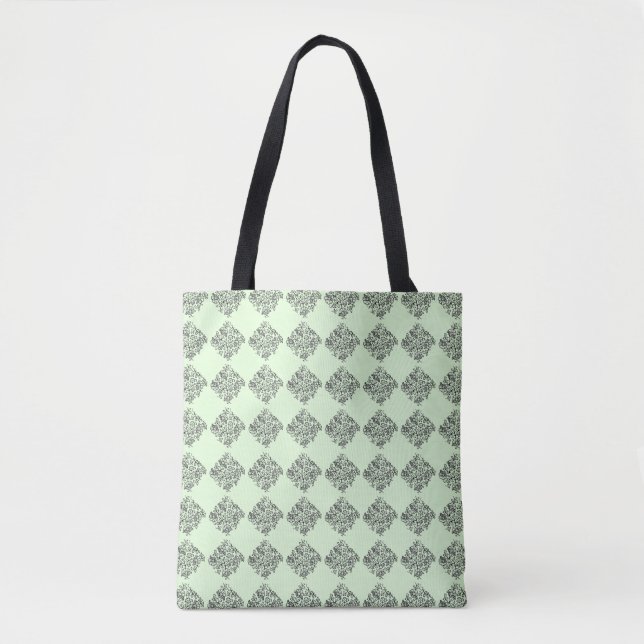 India Block Print Tote Bag (Front)
