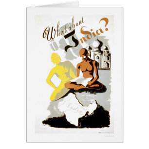 India Buddha Gandhi 1941 WPA