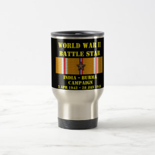 India - Burma Campaign Travel Mug