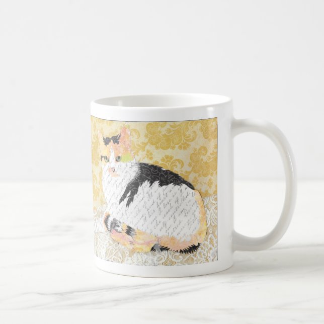 India Cat Collage mug (Right)