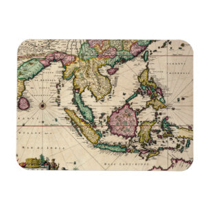 India & Ceylon to Australia Magnet