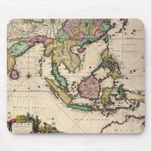 India & Ceylon to Australia Mouse Pad