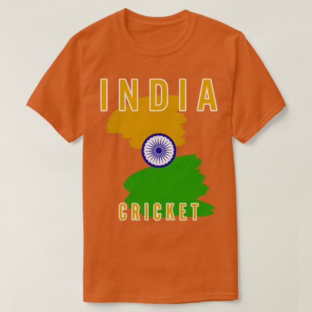 India Cricket2  T-Shirt (Design Front)