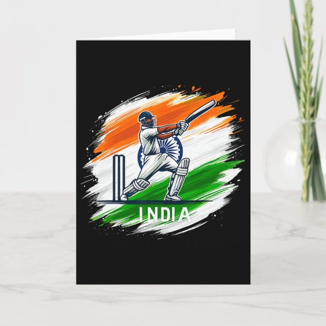 India Cricket 3  Card (Front)