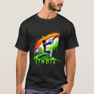 India Cricket Indian Cricket Fan T-Shirt