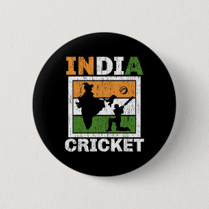 India Cricket Player Cricketer T And Ll Sport Love 6 Cm Round Badge