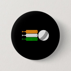 India Cricket Player Ll Indian Flag Cricket Team  6 Cm Round Badge