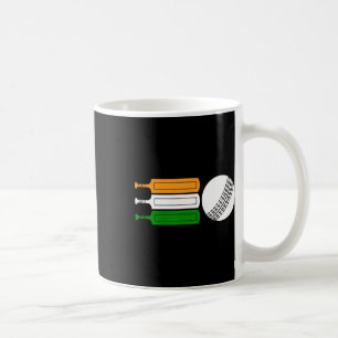 India Cricket Player Ll Indian Flag Cricket Team Coffee Mug
