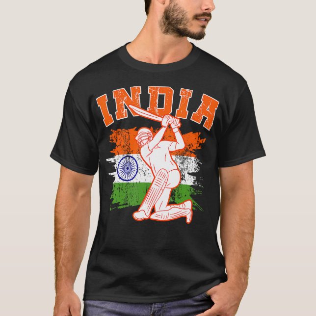 India Cricket Supporters Shirt Jersey  Indian Cric (Front)