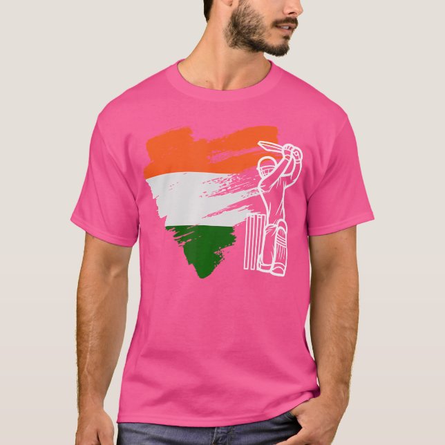 India Cricket T-Shirt (Front)