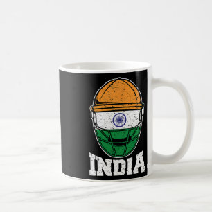 India Cricket T Shirt Indian National Fans Jersey Coffee Mug