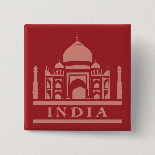 INDIA custom colour button