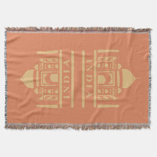 INDIA custom colour throw blanket