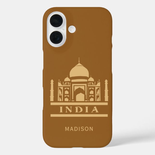 INDIA custom name & colour Case-Mate iPhone Case (Back)