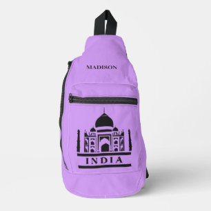 INDIA custom name & colour Sling Bag