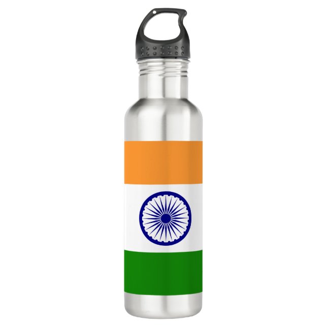 India Flag 710 Ml Water Bottle (Front)