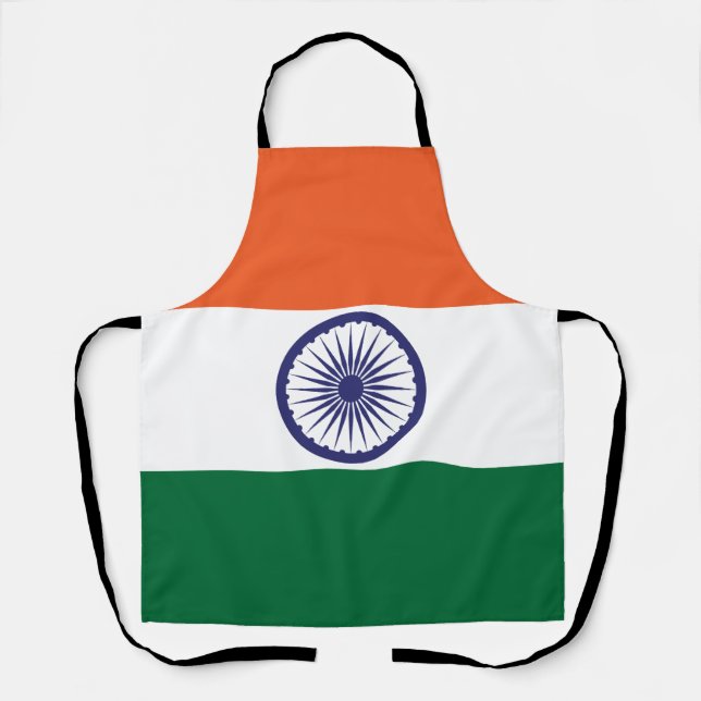 India Flag Apron (Front)