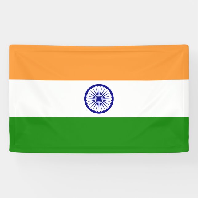 India flag  banner (Horizontal)