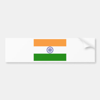 India Flag Bumper Sticker