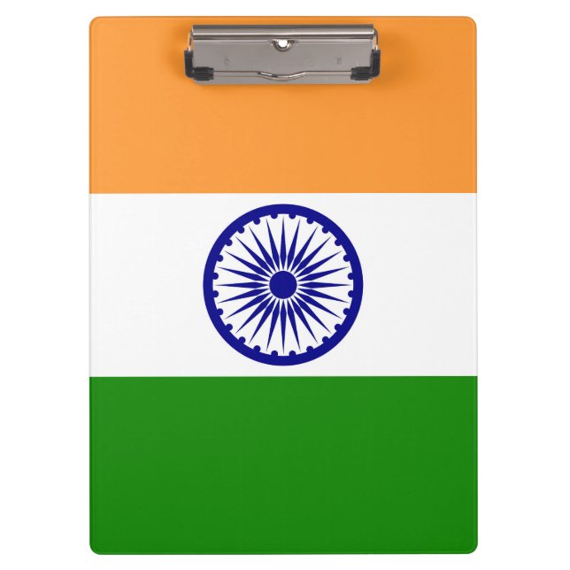 India flag clipboard (Front)